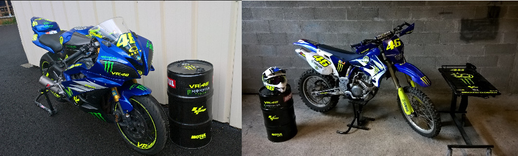 Valentino Rossi moto fan