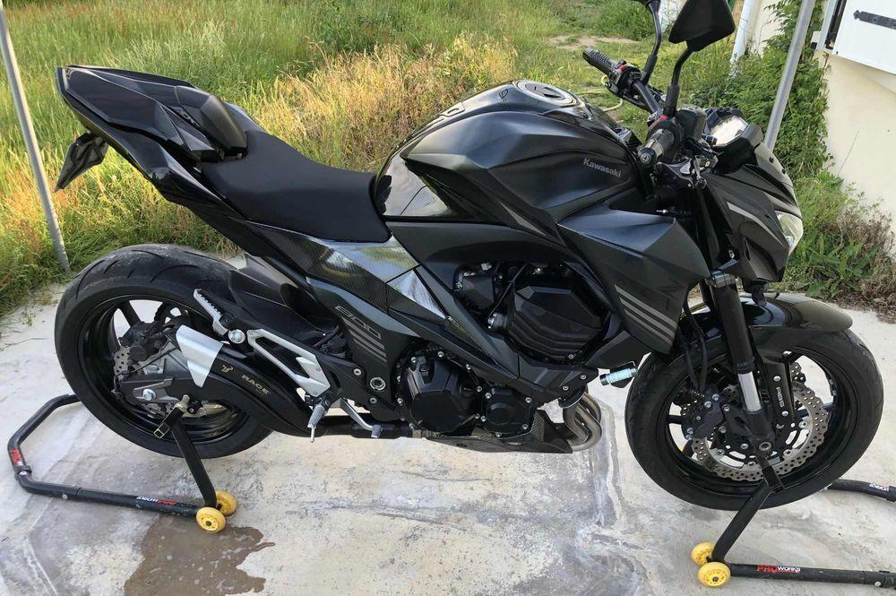 Moto volée Kawasaki z800 fullblack