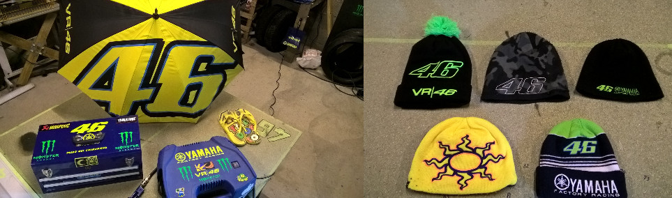 Valentino Rossi fan collectie