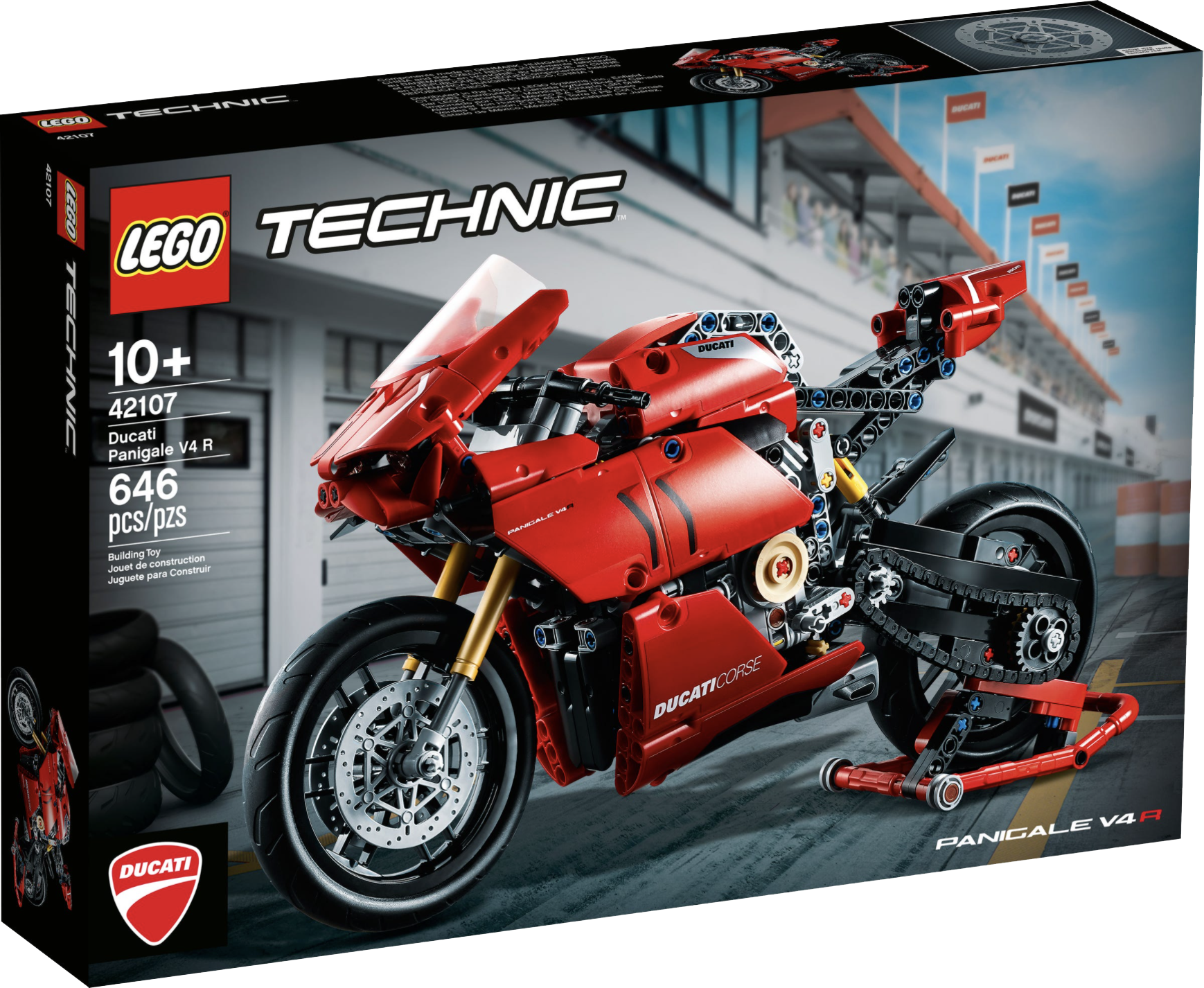 Kerstcadeau-idee voor bikers : Ducati Panigale V4 R Lego